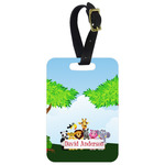 Animals Metal Luggage Tag w/ Name or Text