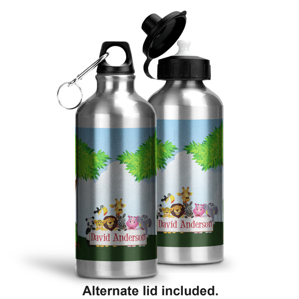 Animals Aluminum Water Bottle - Alternate lid options