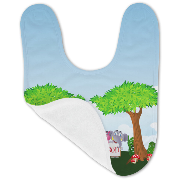 Animals Baby Bib - AFT folded