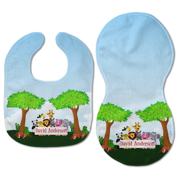 Animals Baby Bib & Burp Set - Approval (new bib & burp)