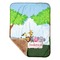 Animals Sherpa Baby Blanket - 30" x 40" w/ Name or Text