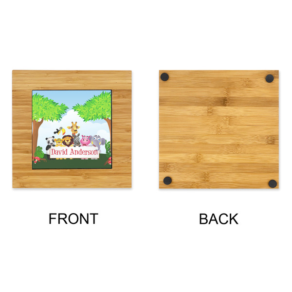 Animals Bamboo Trivet with 6" Tile - APPROVAL