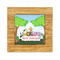 Animals Bamboo Trivet with 6" Tile - FRONT