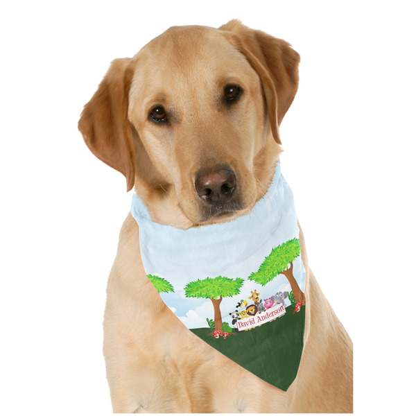 Custom Animals Dog Bandana Scarf w/ Name or Text