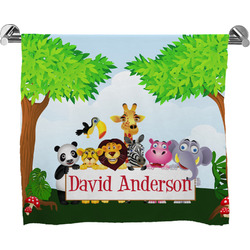 Animals Bath Towel w/ Name or Text