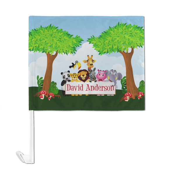 Animals Car Flag - Large - FRONT