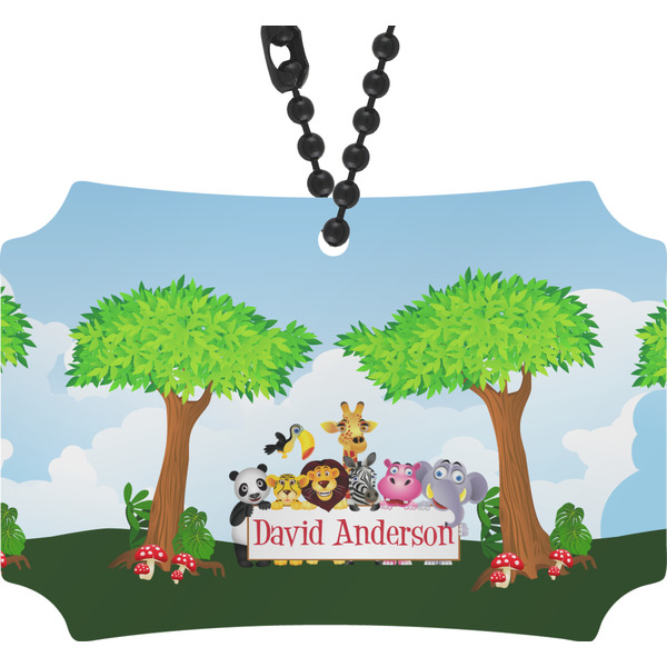 Custom Animals Rear View Mirror Ornament w/ Name or Text