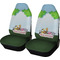 Animals Car Seat Covers (Set of Two) w/ Name or Text