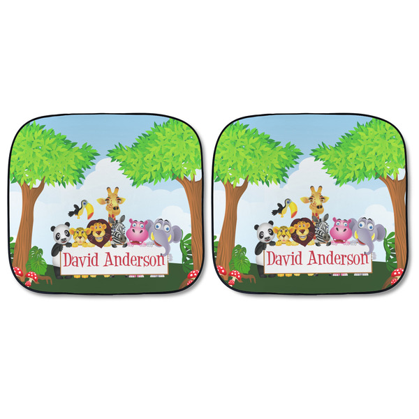Animals Car Sun Shades - FRONT