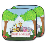 Animals Car Sun Shade - Two Piece (Personalized)
