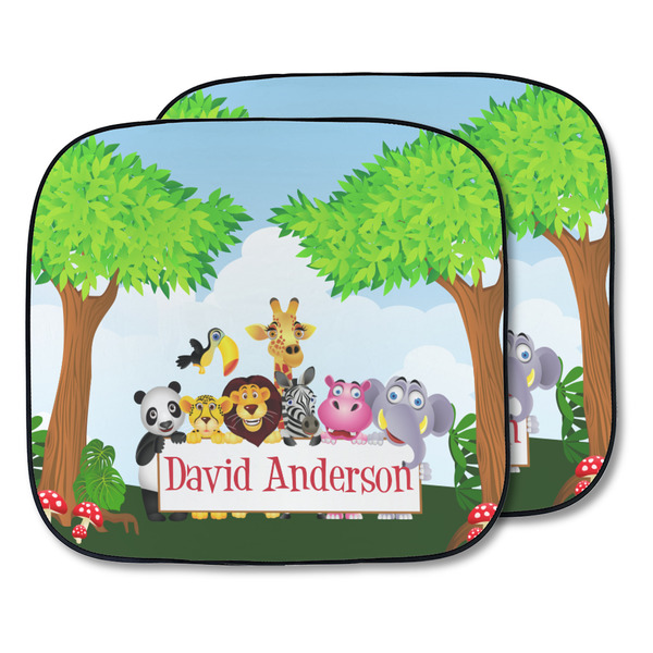 Custom Animals Car Sun Shade - Two Piece (Personalized)