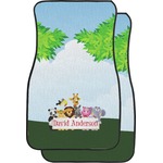 Animals Car Floor Mats (Front Seat) (Personalized)