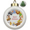 Animals Ceramic Ball Ornament - Christmas Tree (Personalized)