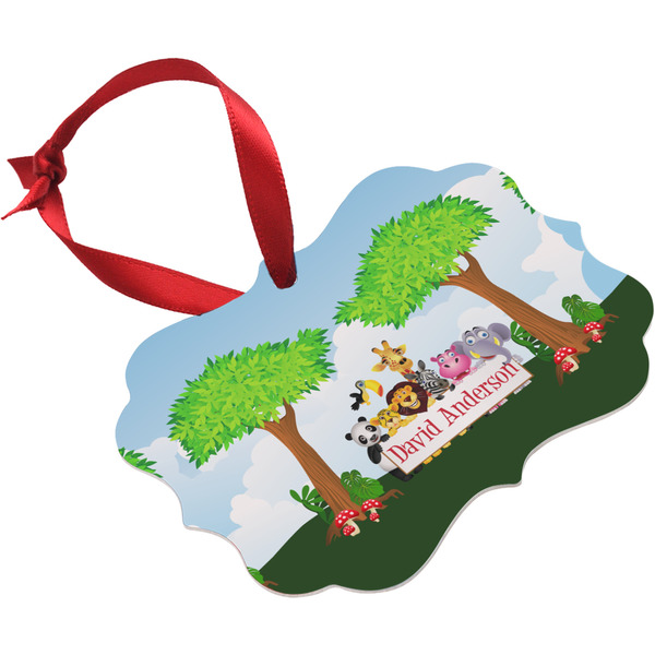Animals Christmas Ornament (Angle View)