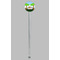 Animals Clear Plastic 7" Stir Stick - Round - Single Stick