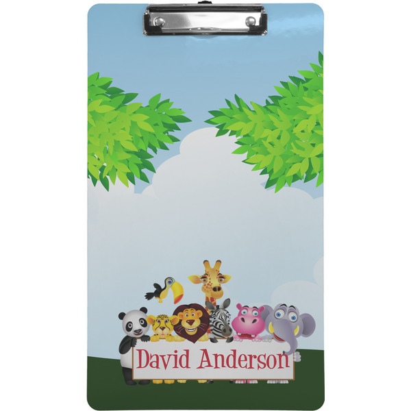 Custom Animals Clipboard (Legal Size) w/ Name or Text