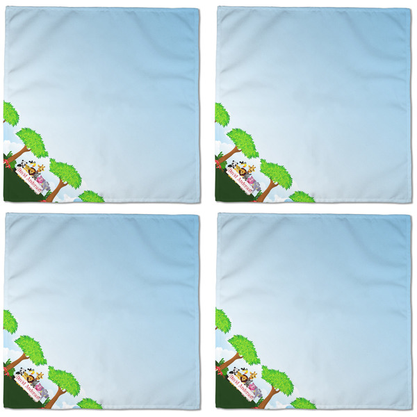 Animals Cloth Napkins - Personalized Dinner (APPROVAL) Set of 4