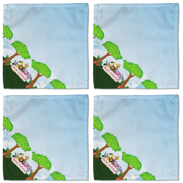 Animals Cloth Napkins - Personalized Lunch (APPROVAL) Set of 4
