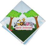 Animals Cloth Napkin w/ Name or Text