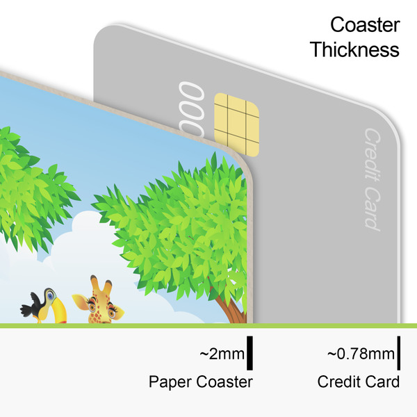 Animals Coaster Thickness