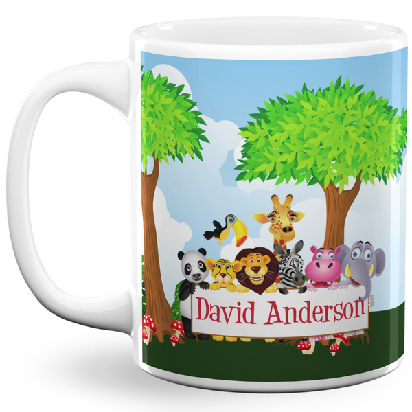 Custom Animals 11 Oz Coffee Mug - White (Personalized)