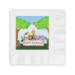 Animals Coined Cocktail Napkins (Personalized)