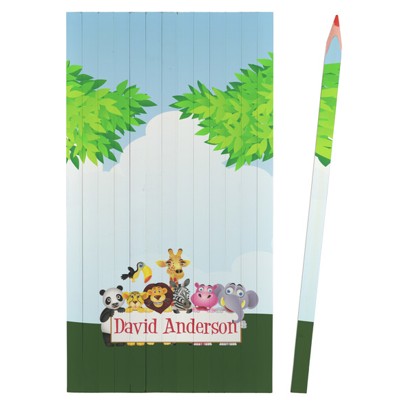 Animals Colored Pencils - Front View