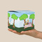 Animals Cube Favor Gift Box - On Hand - Scale View