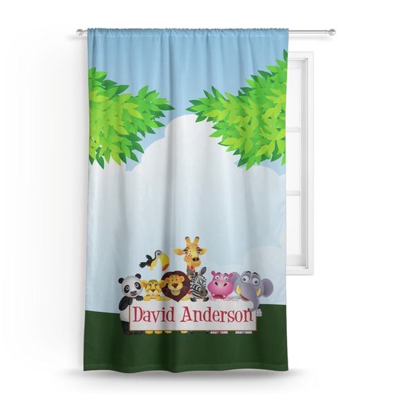 Custom Animals Curtain - 50"x84" Panel (Personalized)