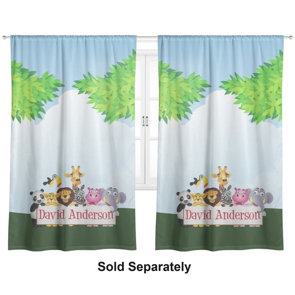 Custom Animals Curtain Panel - Custom Size (Personalized)