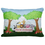 Animals Decorative Baby Pillowcase - 16"x12" w/ Name or Text