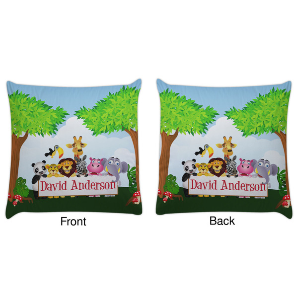 Animals Decorative Pillow Case - Approval