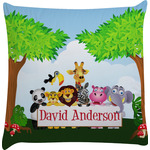 Animals Decorative Pillow Case w/ Name or Text