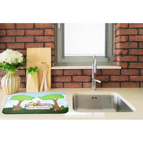 Animals Dish Drying Mat - LIFESTYLE 2