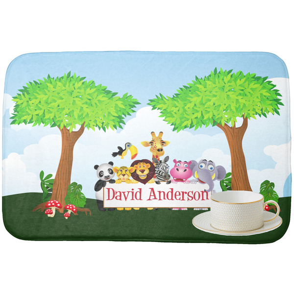 Animals Dish Drying Mat - with cup