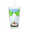 Animals Double Wall Tumbler with Straw (Personalized)