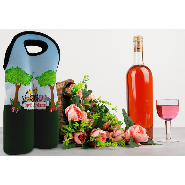 Animals Double Wine Tote - LIFESTYLE (new)