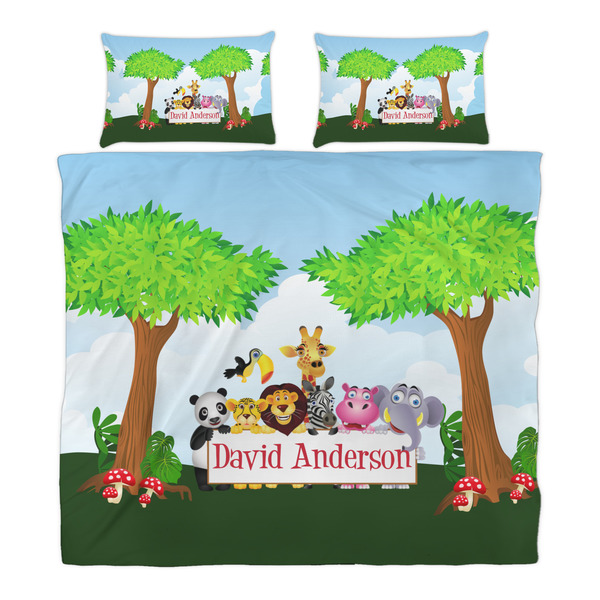 Animals Duvet Cover Set - King - Alt Approval
