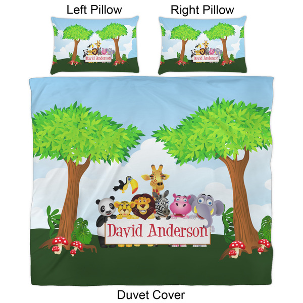 Animals Duvet Cover Set - King - Approval