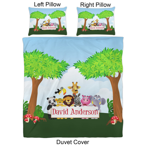 Animals Duvet Cover Set - Queen - Approval