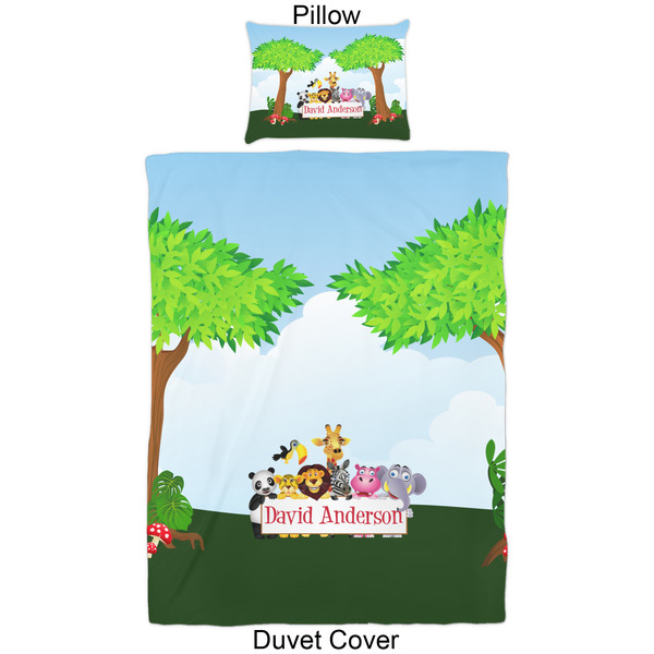 Animals Duvet Cover Set - Twin - Approval