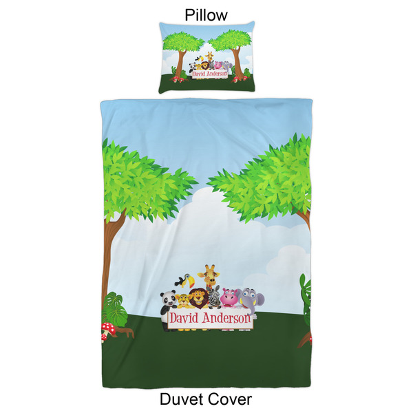 Animals Duvet Cover Set - Twin XL - Approval