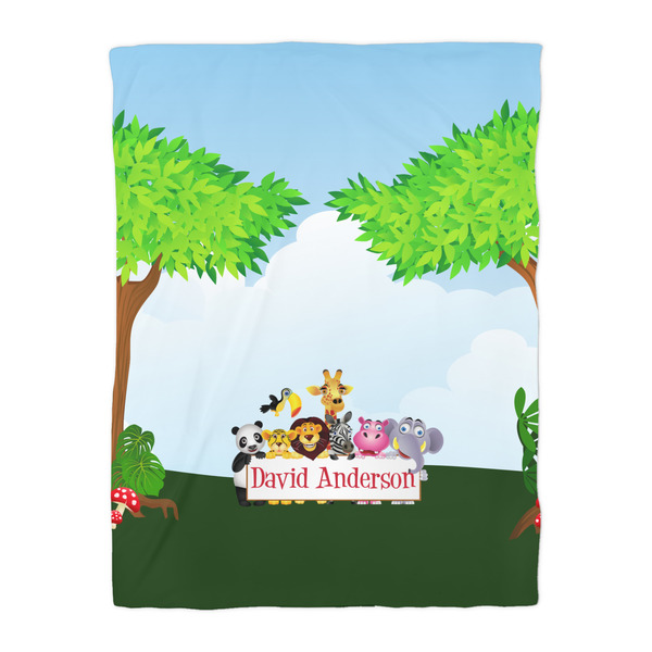 Animals Duvet Cover - Twin - Front