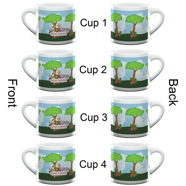Animals Espresso Cup - 6oz (Double Shot Set of 4) APPROVAL