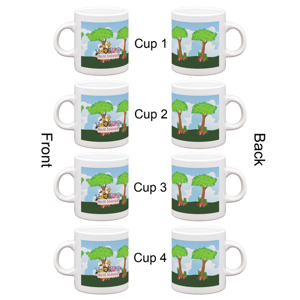 Animals Espresso Cup Set of 4 - Apvl