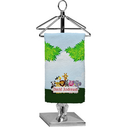 Animals Finger Tip Towel - Full Print w/ Name or Text