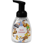 Animals Foam Soap Bottle - Black (Personalized)