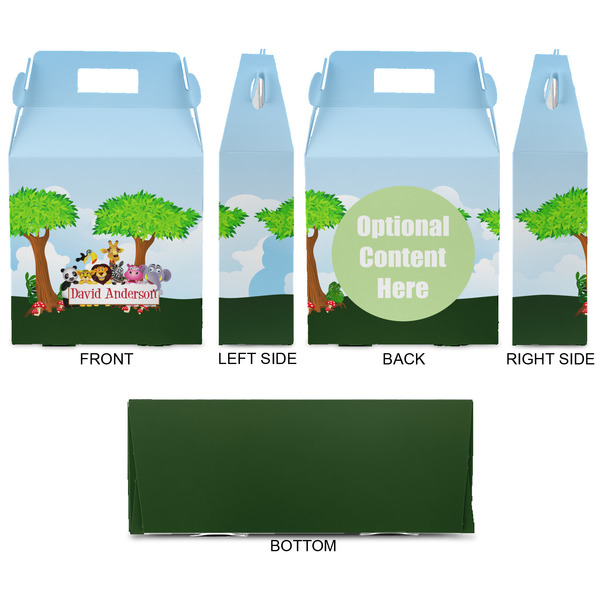 Animals Gable Favor Box - Approval