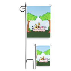 Animals Garden Flag (Personalized)