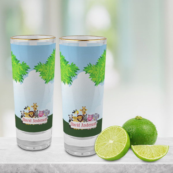 Animals Glass Shot Glass - 2 oz - LIFESTYLE